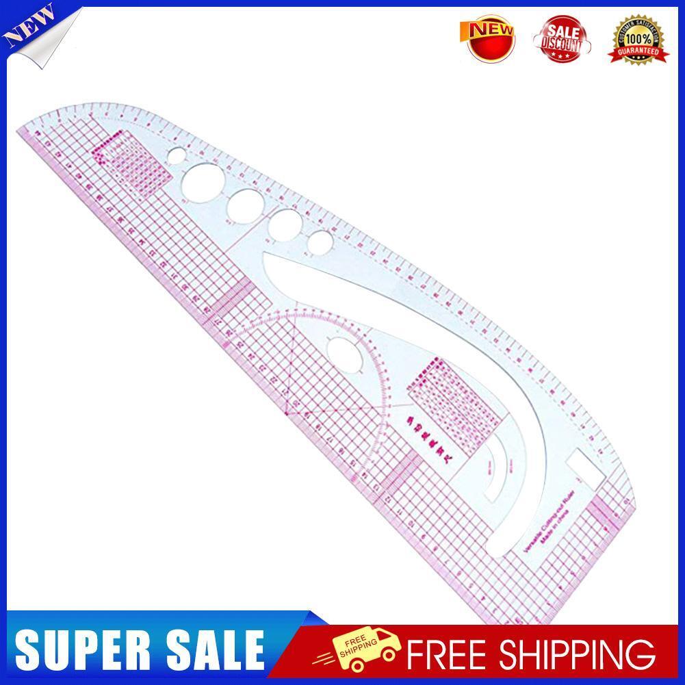 1pc 45x13cm Soft Plastic Curve Ruler Drawing Tailor Ruler DIY Sewing Tool