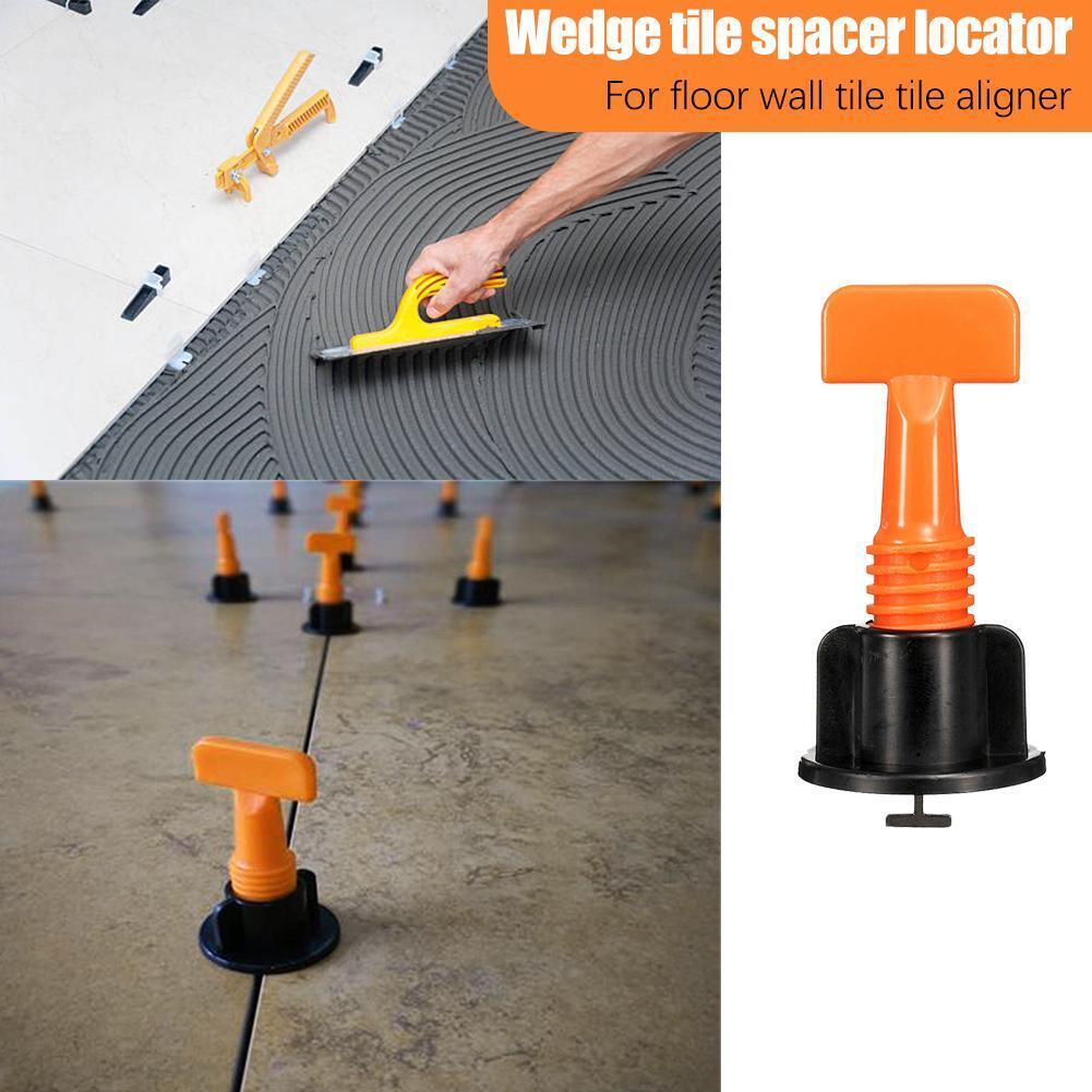 50pcs/set Level Wedges Tile Spacers for Flooring Wall Tile Leveling System