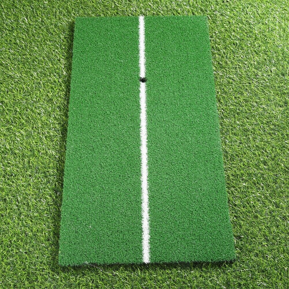 PGM Outdoor Game Nylon And EVA Golf Training Mat 30x60cm Residential White Line