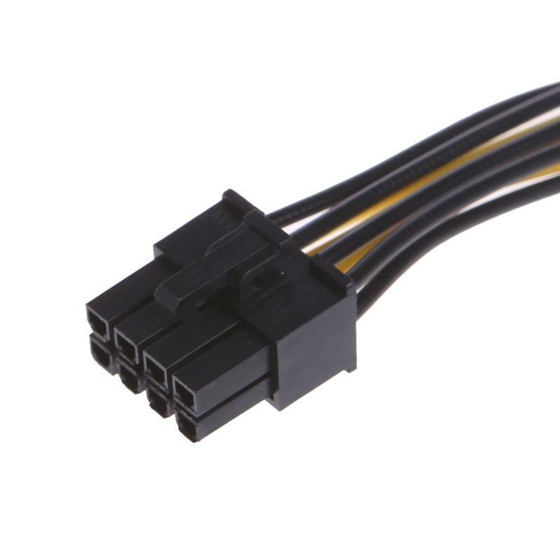 Video Card Pci-e ATX PSU Power Supply -  2x 4-Pin Molex to PCIe Adapter Cable