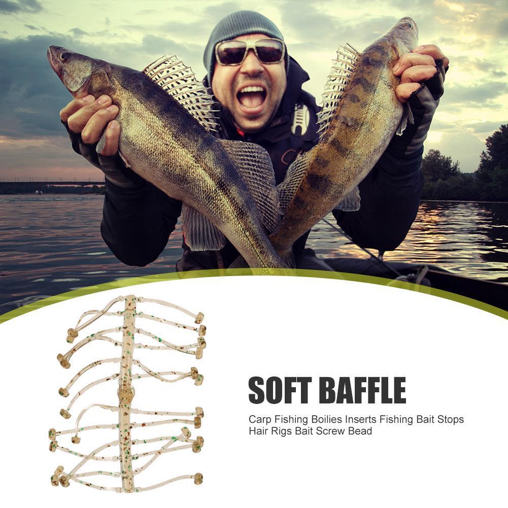 Carp Fishing Boilies Inserts Fishing Bait Stops Hair Rigs Bait Screw Bead