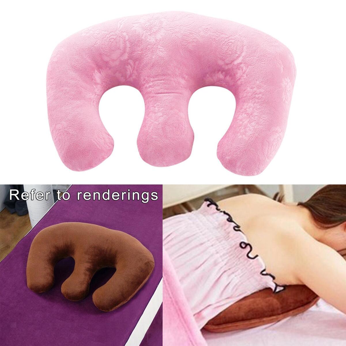 2 X Detachable Chest Pillow Chest Pillow for  Salon