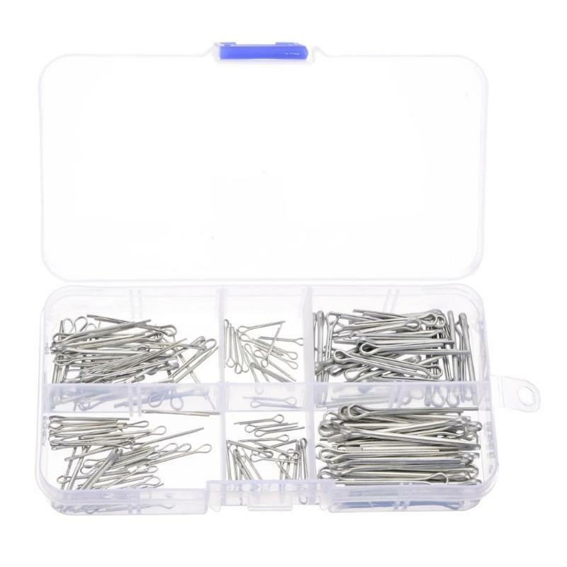 Split Cotter Pins Fixing Set Assortment Kits Tool for Use With Cars/Lorry/Towing