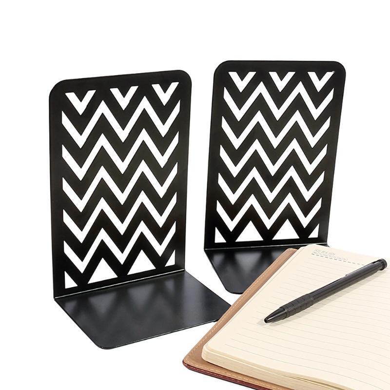 2 Pcs Nonskid Heavy Duty Magazine Notebook Holder Home Desk Decoration Ornemants
