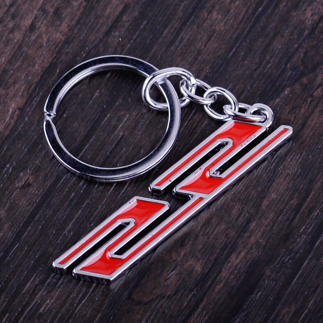 Chrome Finish Super Sport SS Key Chain Ring Keychain fit for Chevrolet Chevy Li