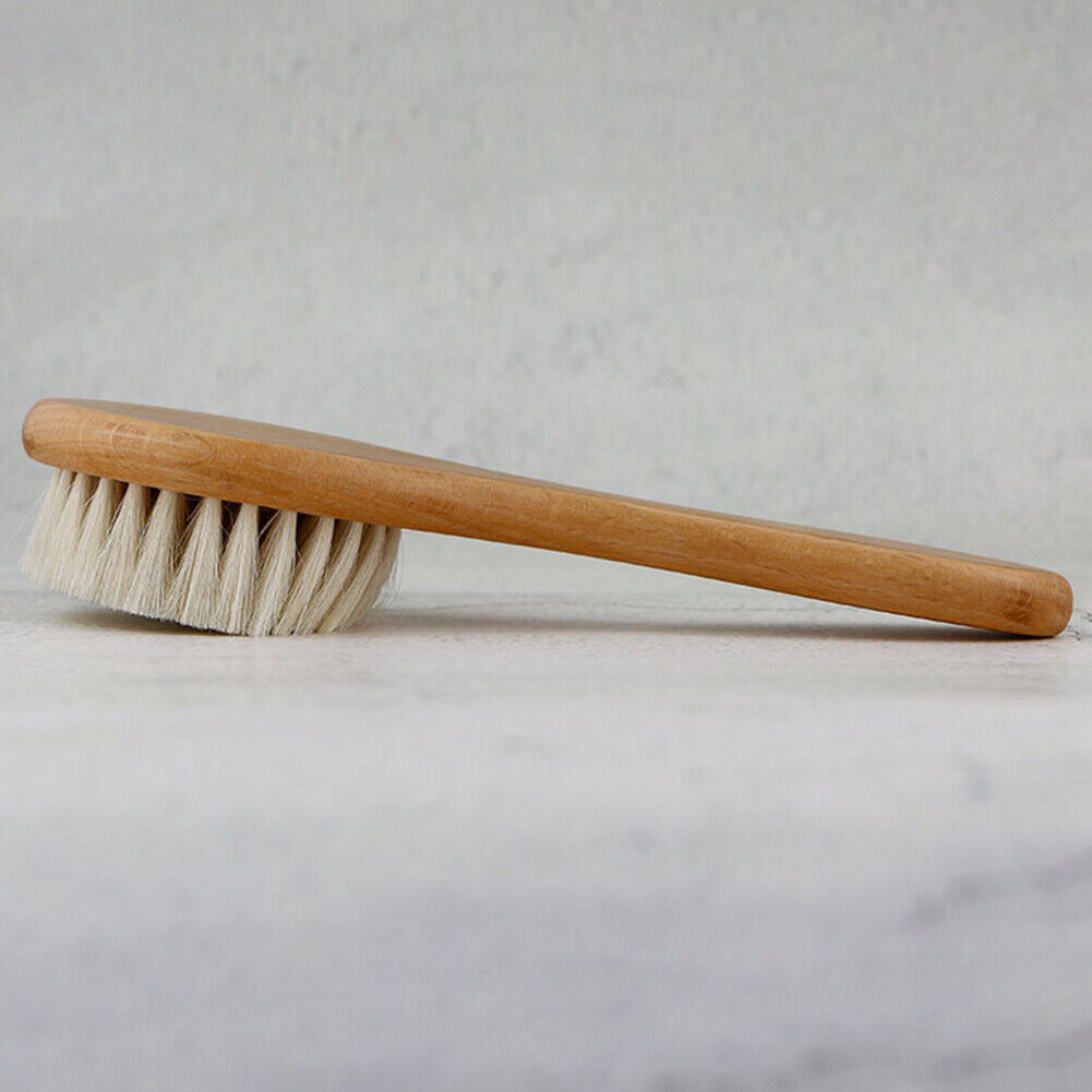 Baby Rubbing Artifact Wash Hair Beech Wool Brush Haircut Soft Cleaning