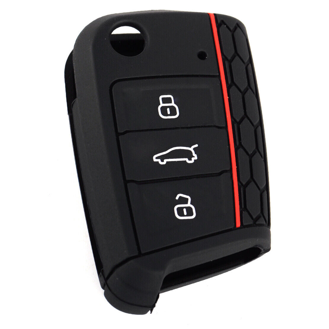 Silicone Flip Remote Key Cover Case Holder fit for Volkswagen VW Golf 7 Mk7 Li