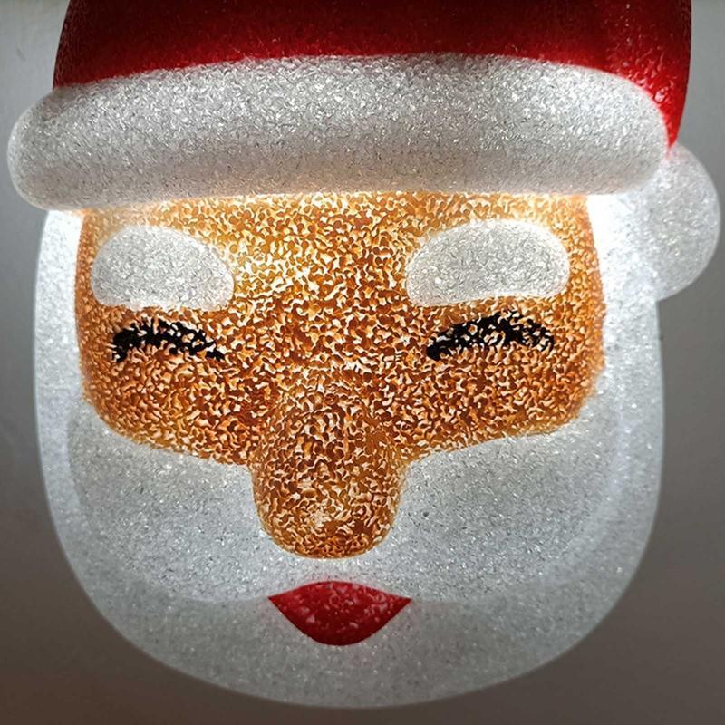 Christmas Santa Claus Wall Lamp Shade Hanging Light Cover for for Porch Lights