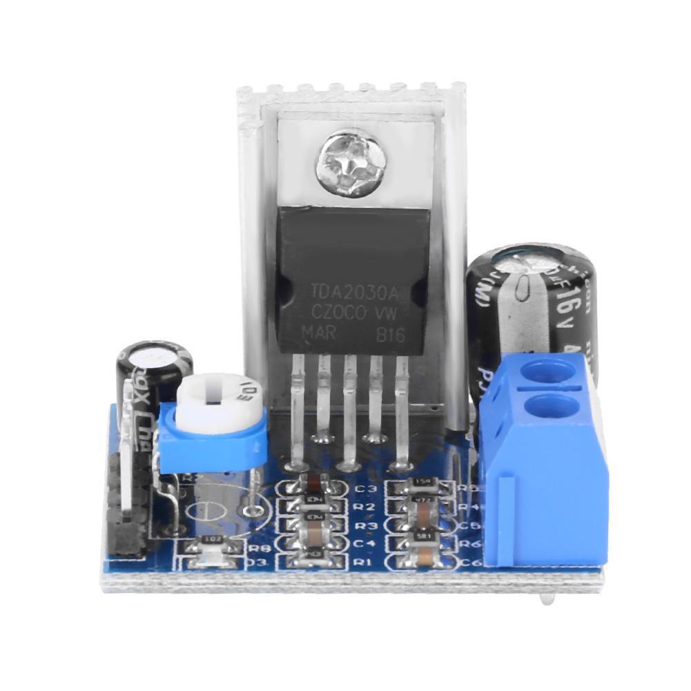 Audio Amplifier Board Module TDA2030A 6-12V 18W Mono Power Supply Module