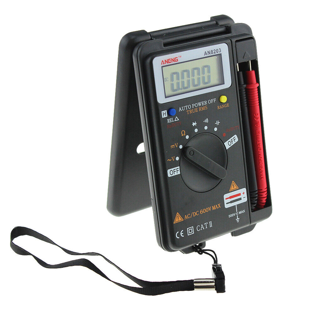 ANENG AN8203 DMM Integrated Handheld Pocket Mini Digital AC/DC  Multimeter