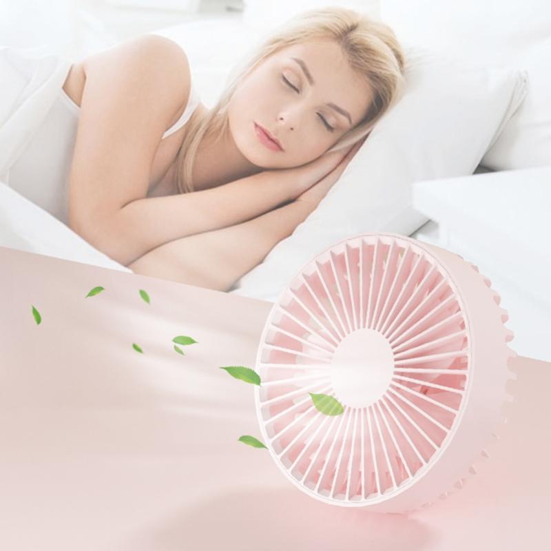 5.9inch 3-Speed Ceiling Fan USB Small Hanging Fan 1200mAh for Mother's Day
