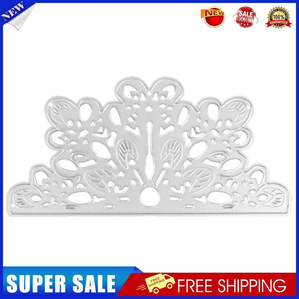 1pc Carbon Steel Semicircle Flower Cutting Dies Stencils For DIY Album Card