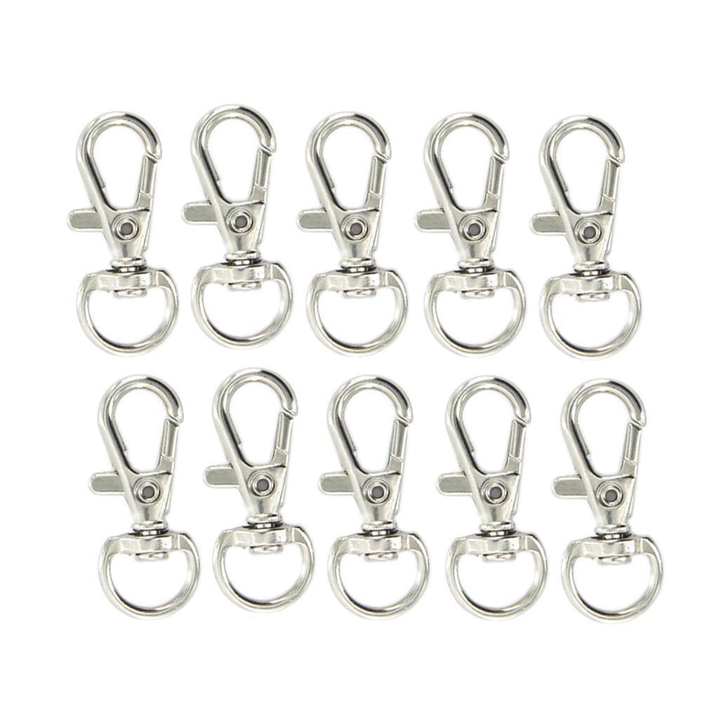 10pcs Fashion  Lanyard Hook For    Keychain Keyring