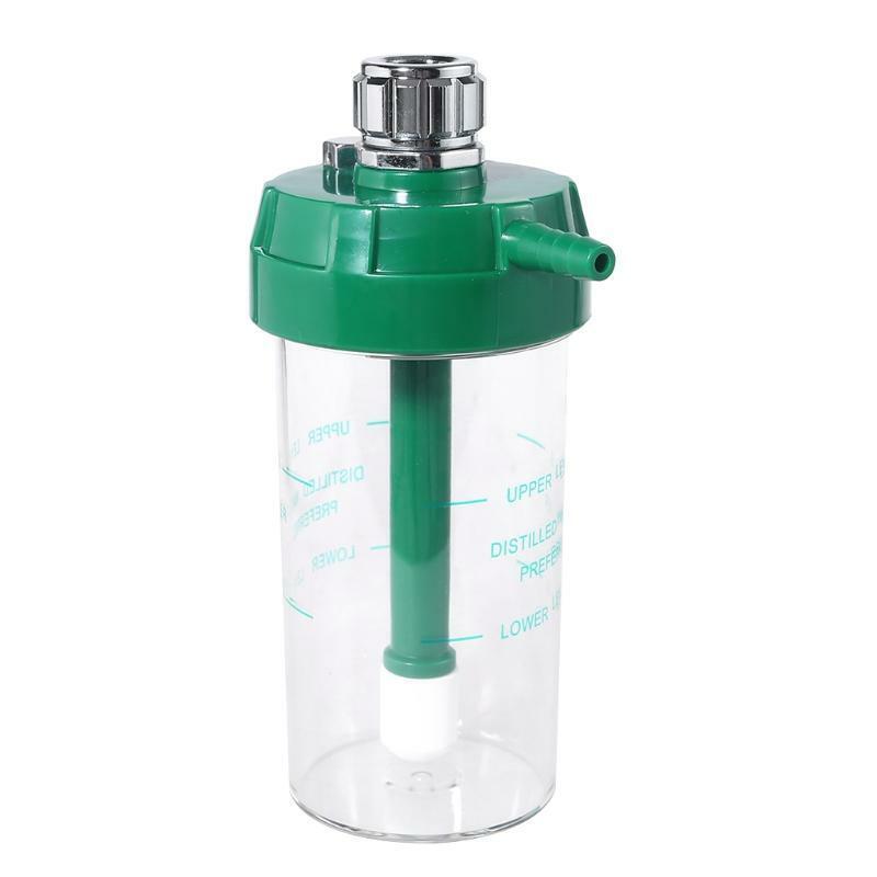 Humidifier Bottle Connect with Gas Oxygen Pressure Regulator 200mL Gauge