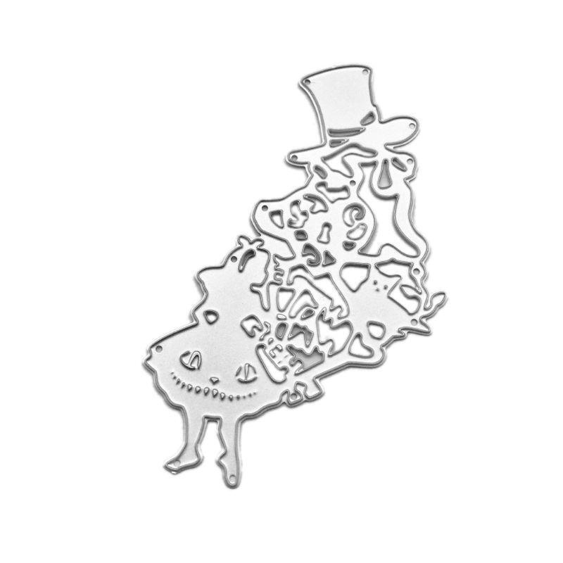Wear Hat Metal Cutting Dies Stencil Scrapbooking DIY Album Stamp Paper Embossing