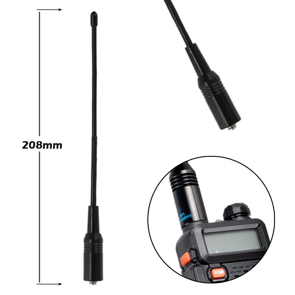 NA-701 High Gain SF SMA-Female Dual Band Radio Antenna for Baofeng KG UV-5R