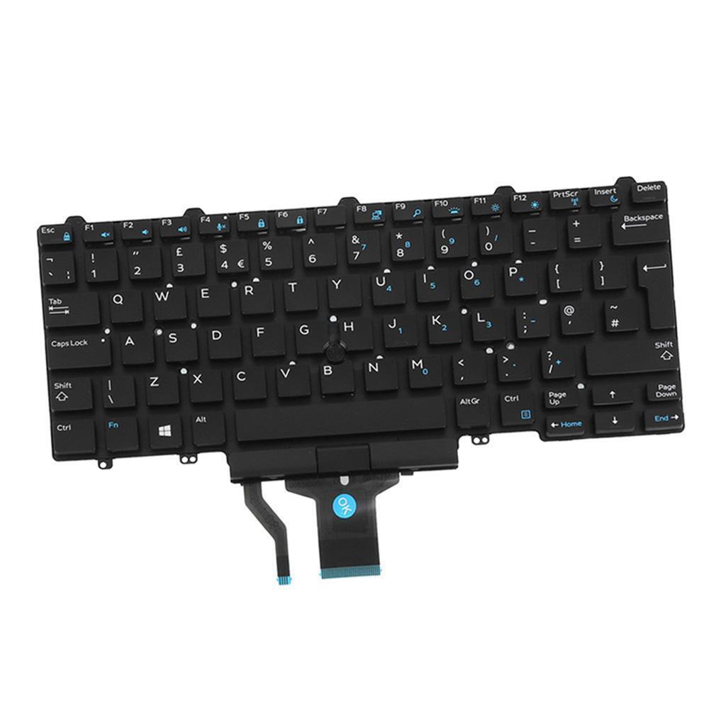 UK Laptop Keyboard Backlit Replace for DELL LATITUDE E5450 3340 Series