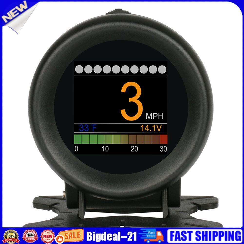 AUTOOL X60 OBD Meter OBD2 HUD Digital Water Temp Gauge Voltage Speed Meter