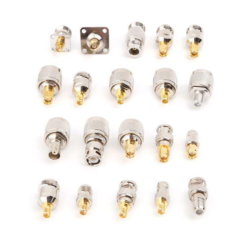 20pcs N Type BNC TNC SMA RF Connector Adapter Kit Test Converter