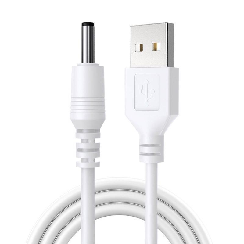 DC Fast Charging Power Cable USB to DC 3.5 Jack Charging Cable 1.97''L Universal