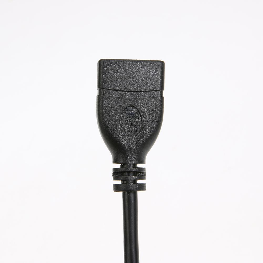 Micro HDMI-compatible Male to HDMI-compatible Female Adapter Connector Cabl