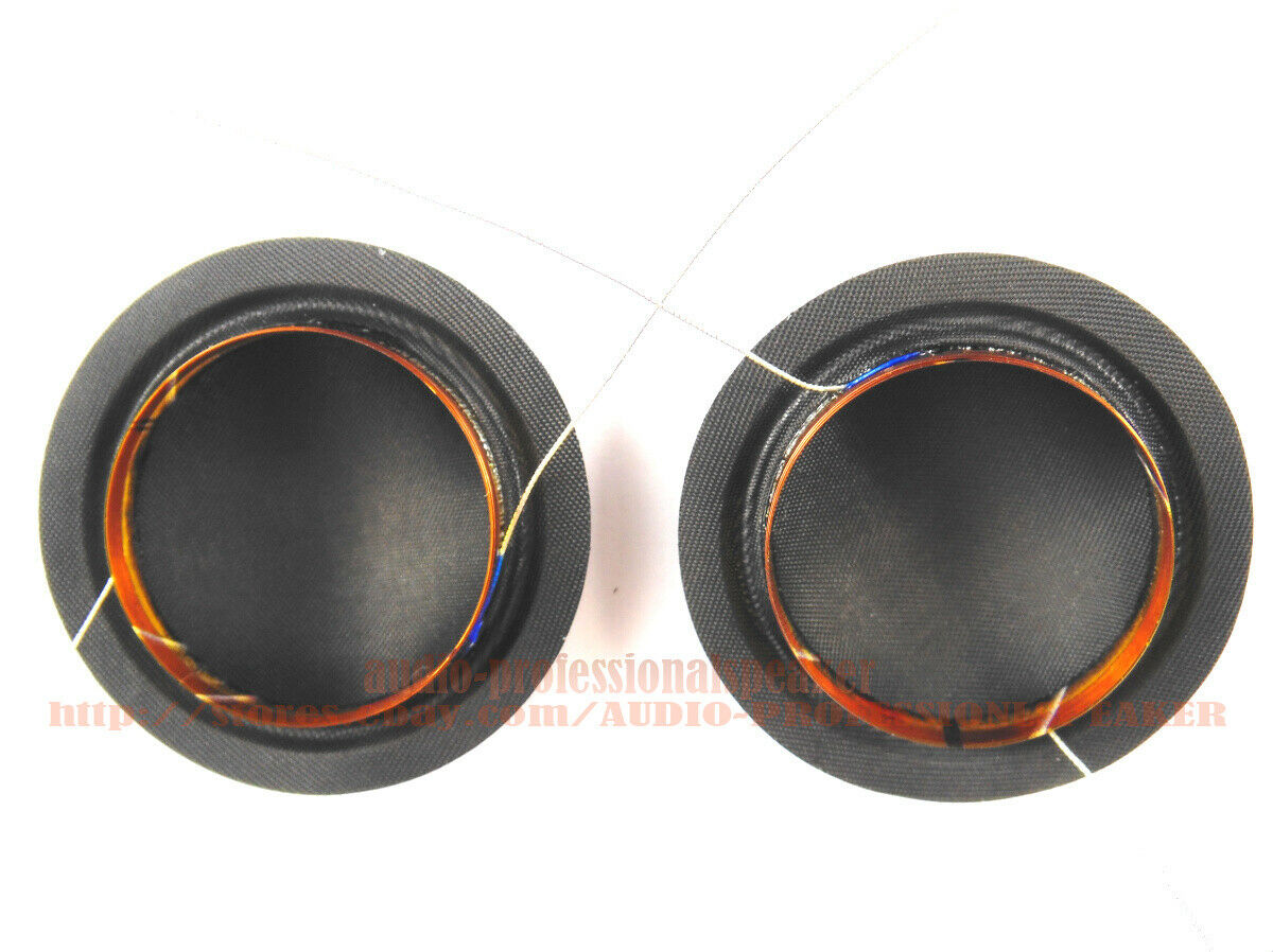 2 Pcs AFT Silk Dome Tweeter Diaphragm For KEF T33-sp1089 1" VoiceCoil 8 Ohms