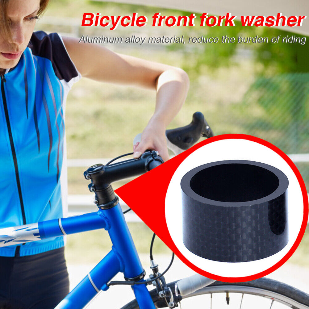 RISK Bike Headset Stem Carbon Fiber Washer Front Fork Spacer Gasket (20mm)