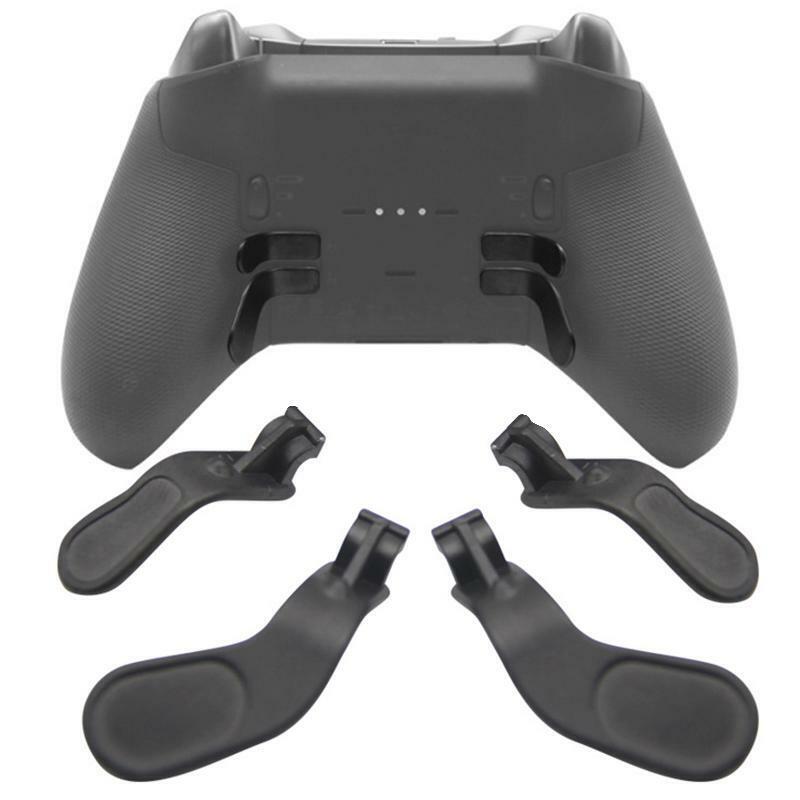 Set of 4 Stainless Steel Metal Paddles Fit for -Xbox One Elite 2 Series Control