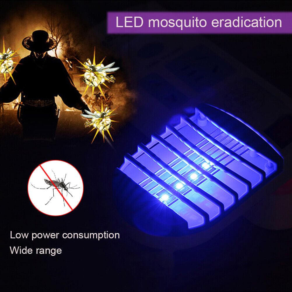 220V Mosquito Killer Lamp Insect Trap Fly Bug Zapper Electric Night Lights