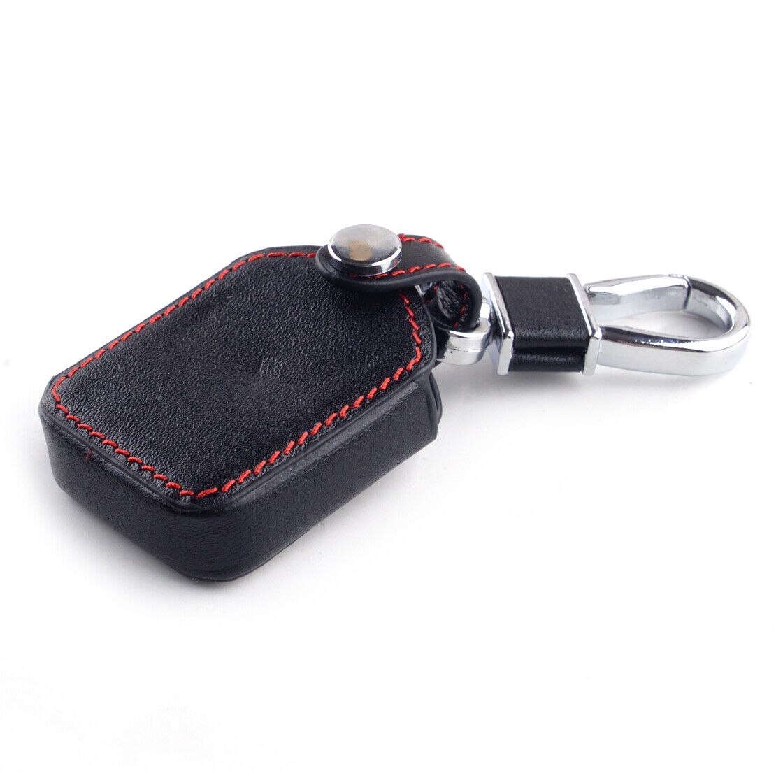 Leather Key Case Cover Fob Protection Fit For Lincoln Mercury Focus Explorer