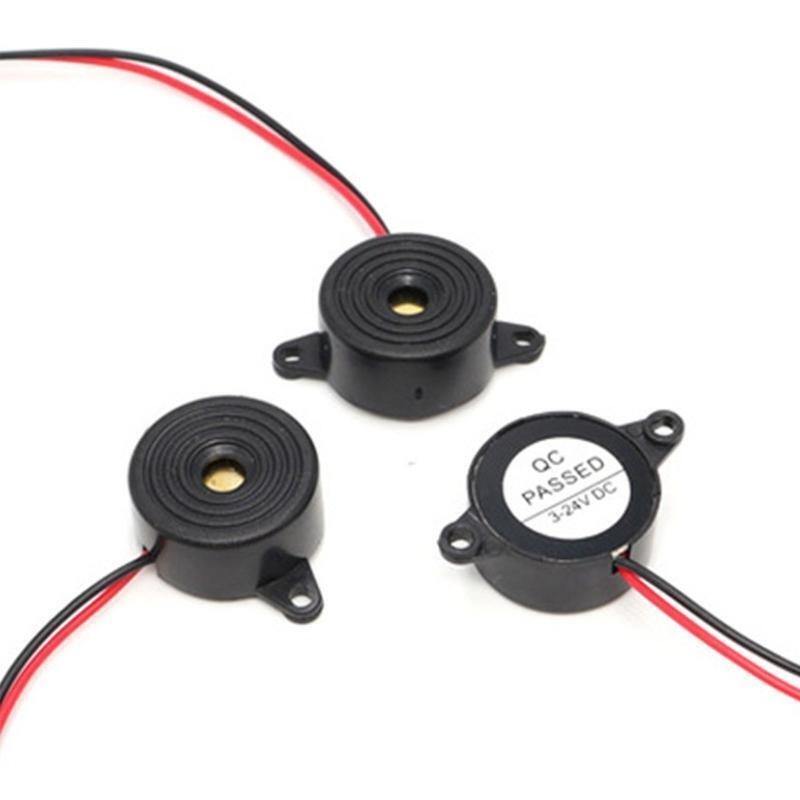 Car 95DB Emergency Alarm Sounder DC 3-24V Electronic Buzzer Alarm Sounder
