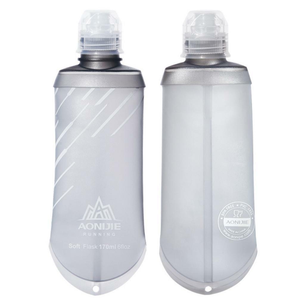 Folding Water Bottle   Reusable Healthy  Soft Flask