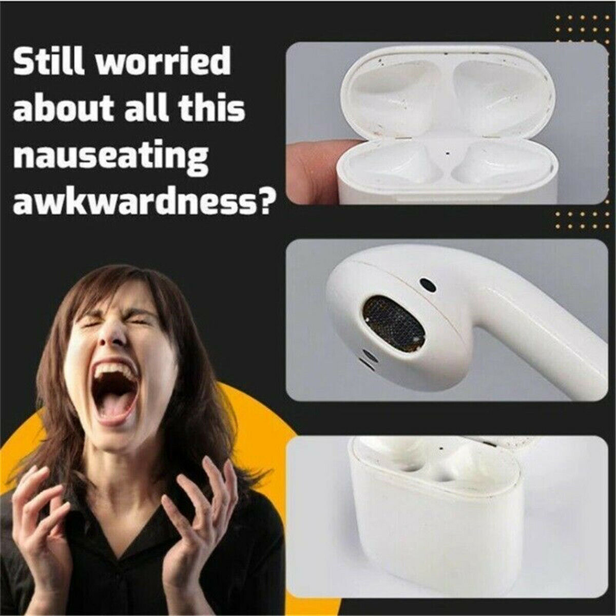 Bluetooth Earbuds Cleaning Pen Kit Clean Brush for Airpods Wireless Earphones