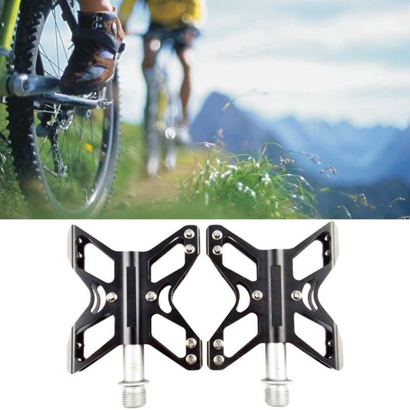 Aluminum Alloy Bike Pedals CNC MTB Bike Pedal 3 Bearing Non-slip Cycling Pedal