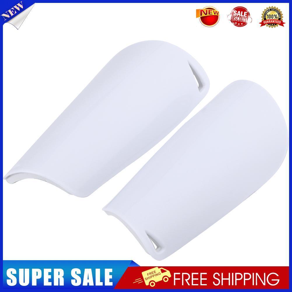2pcs Kids Football Soccer Shin Guards Leg Supports Protector Pads (White)
