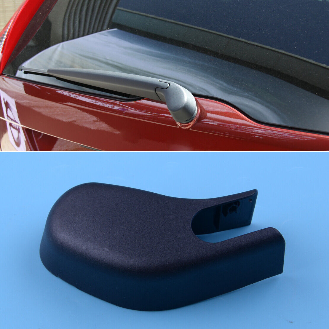1x Rear Windshield Wiper Spindle Nut Cap Cover Fit For Volvo V50 S40 MK2 05-12