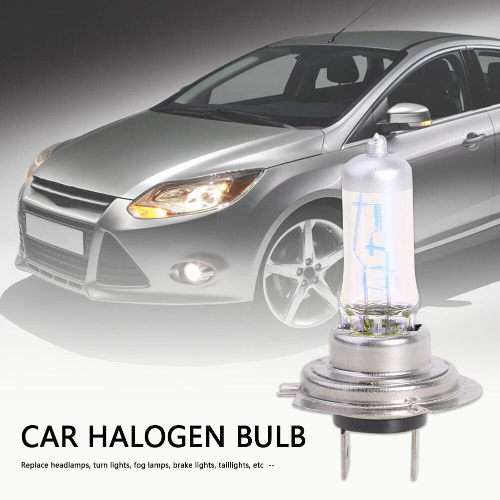 H7 Yellow Halogen Bulb 12V 55W 3000K for Car Headlight Auto Fog Light Lamp