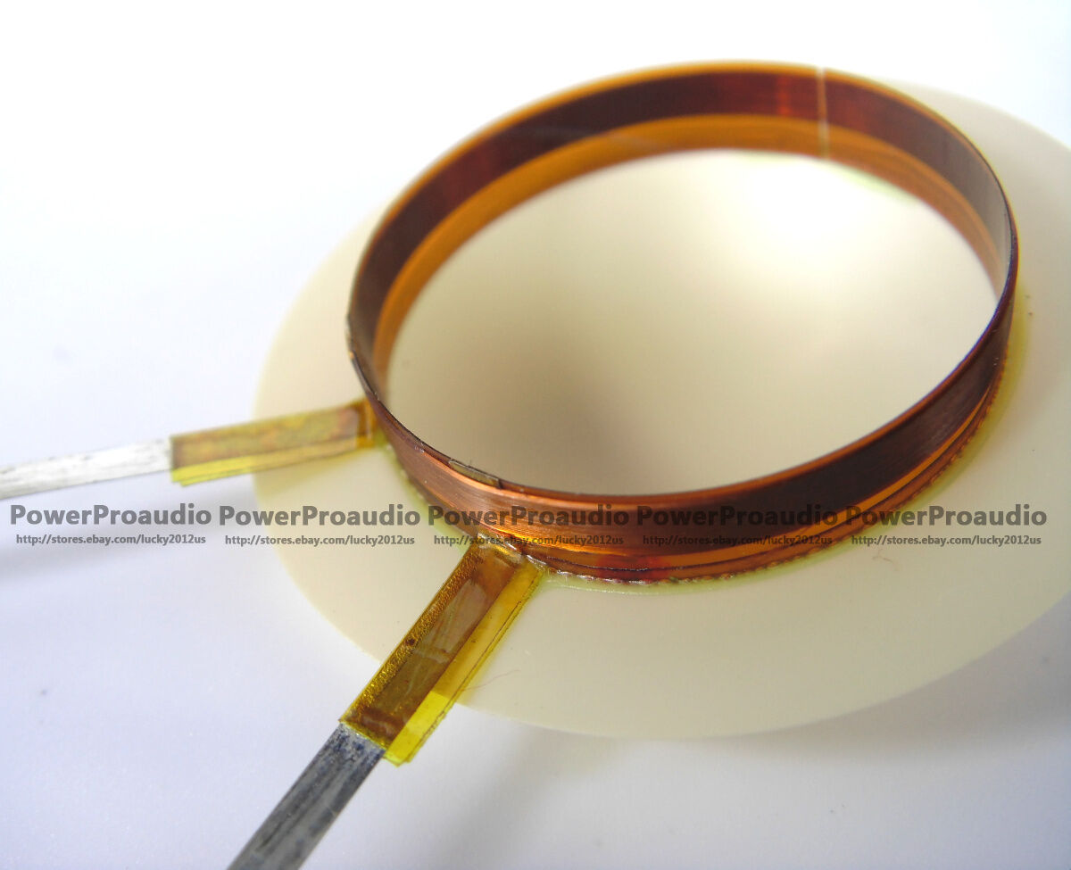 2 pcs 25.5mm 1" diaphragm polyester Tweeters voice coil 8 ohm 25.4mm Freeship