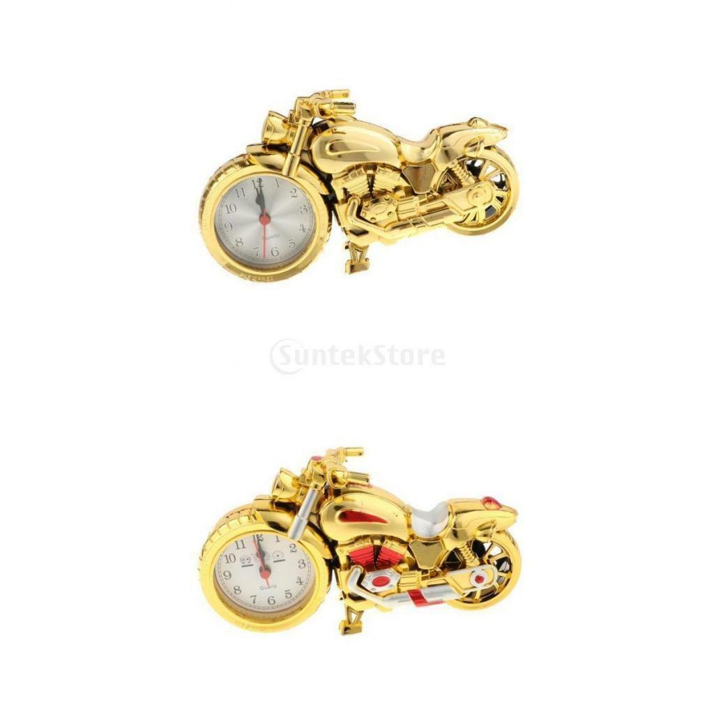 2pcs Motorcycle Clock Sculpture Craft  and   KTV  gifts