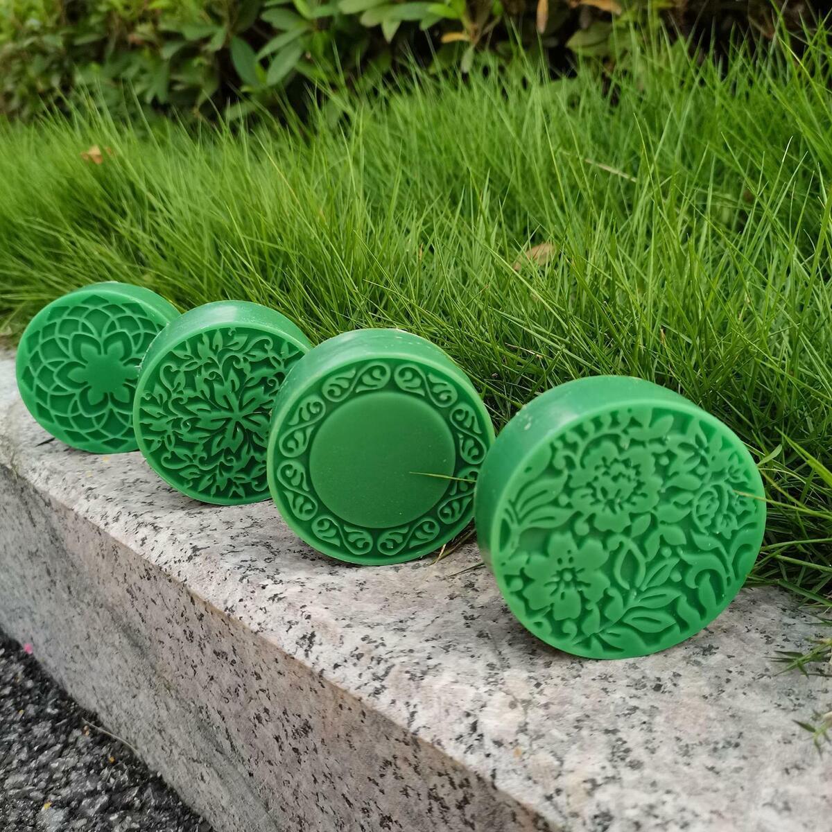 2x Silicone    for  Making Craft Mooncake Pudding Jelly Mould