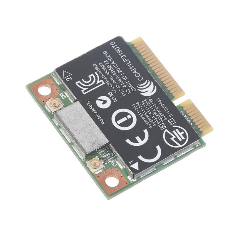 Killer AR5B22 2.4/5Ghz Wireless 802.11A/B/G/N BT4.0 Half MINI PCI-E WIFI Card