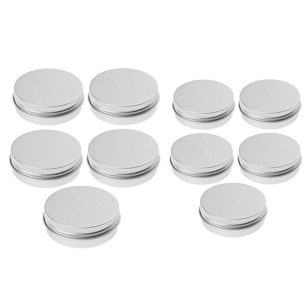 20 Pieces 40ml 100ml Aluminium Lip  Empty Pot  Container Box Case