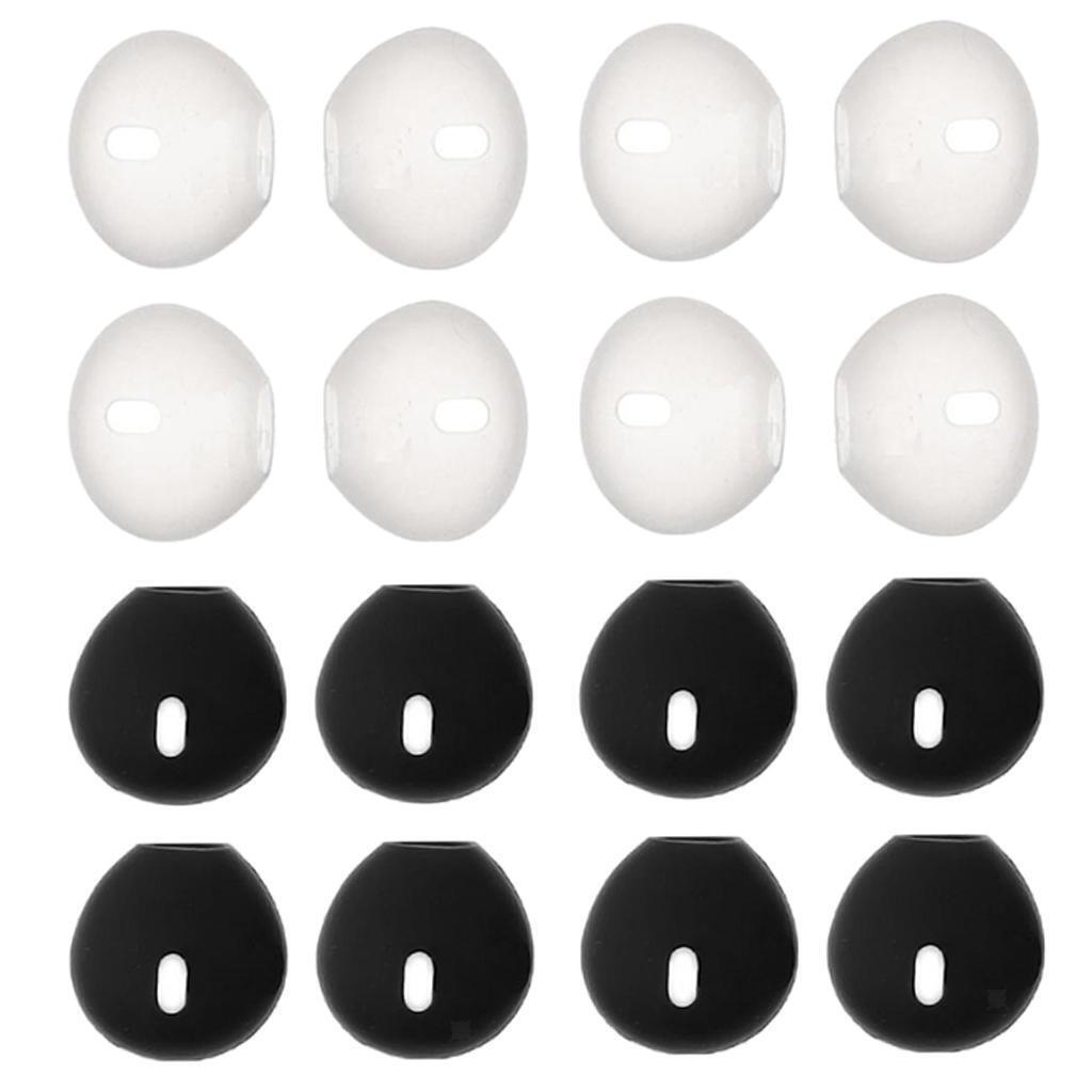 8 Pairs Anti-Slip Silicone Earcap Noise Cancelling for   6S/5S/7/8/X/XS