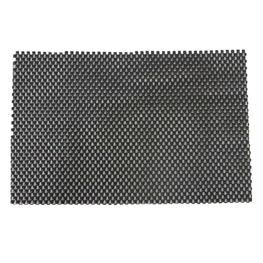 Barber  Clipper Tray w/ Silicone Pad Organizer Stand Rack Black
