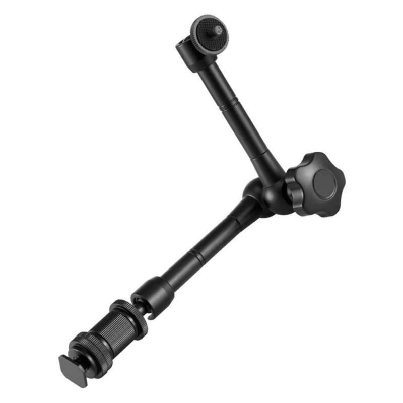 11 Inch Metal Adjustable Friction Articulating Arm Tripod for Camera Monitor
