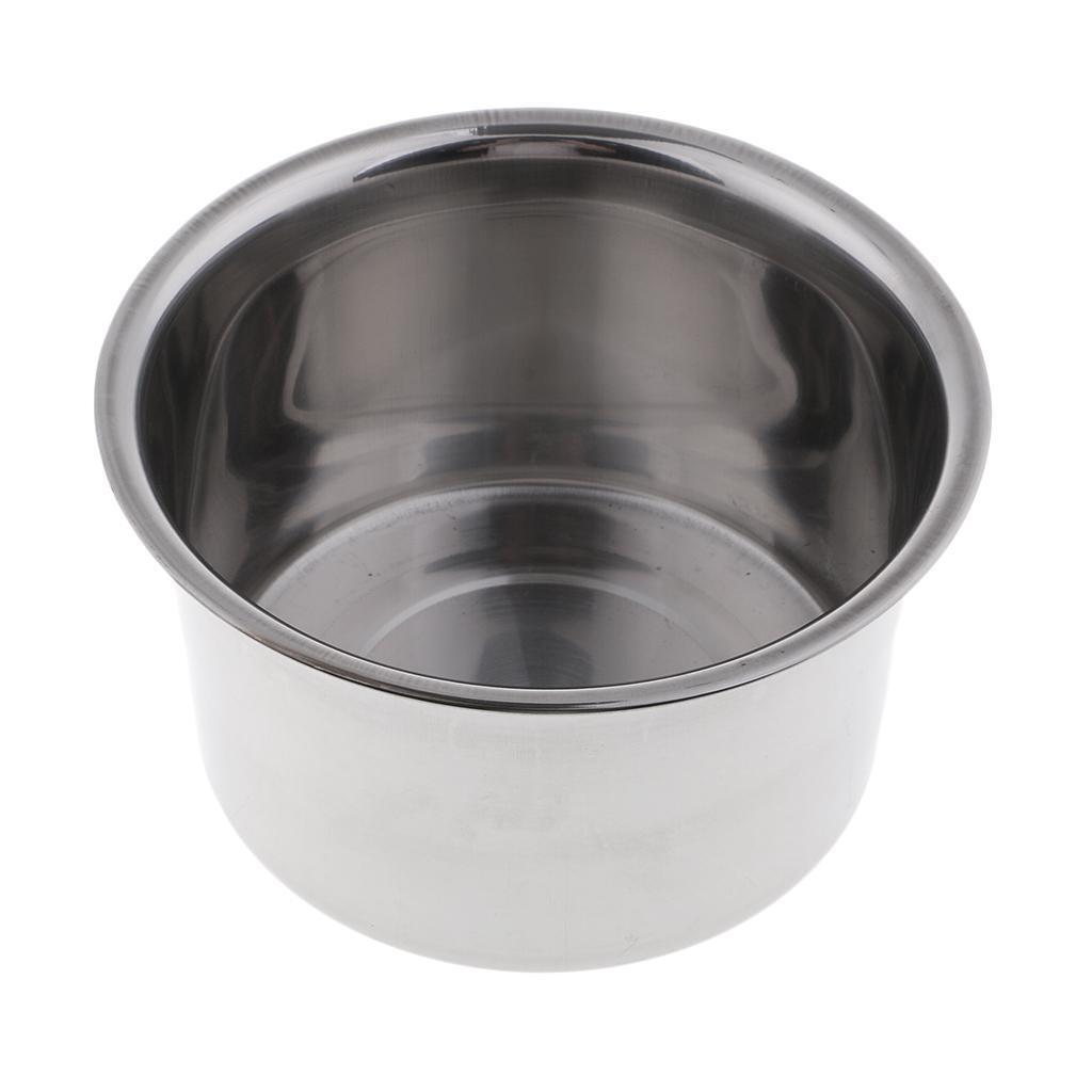 2 Pieces Stainless Steel Wax Melting Pot Double Boiler & Long Handle Spoon