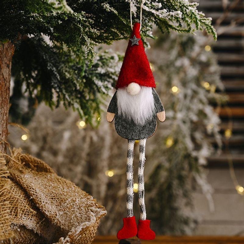 Christmas Gnome Pendant Xmas Festival Party Hanging Accessory Supplies