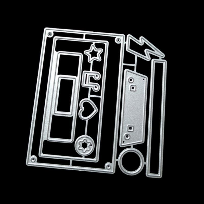 Music Player Metal Cutting Dies Craft Die Cuts Stencil DIY Scrapbooking Album