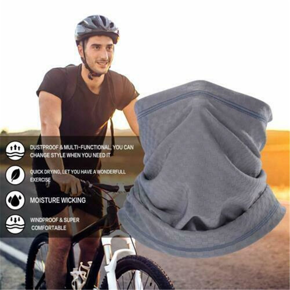 Fishing UPF50+ Cool Neck Gaiter Face Cover Breathable Bandana Tube Scarf