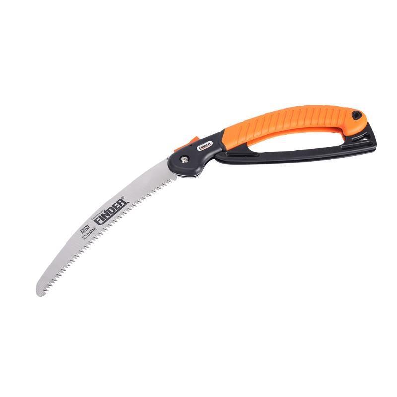 Folding Saw Wood Cutter Multi-Purpose Steel Blade-Folding Hand Saw w/ Gear Lock